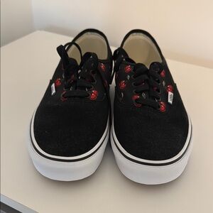 Vans Authentic Black Cherry Sneakers